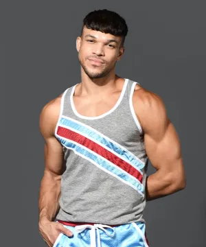 Action Stripe Tank Top