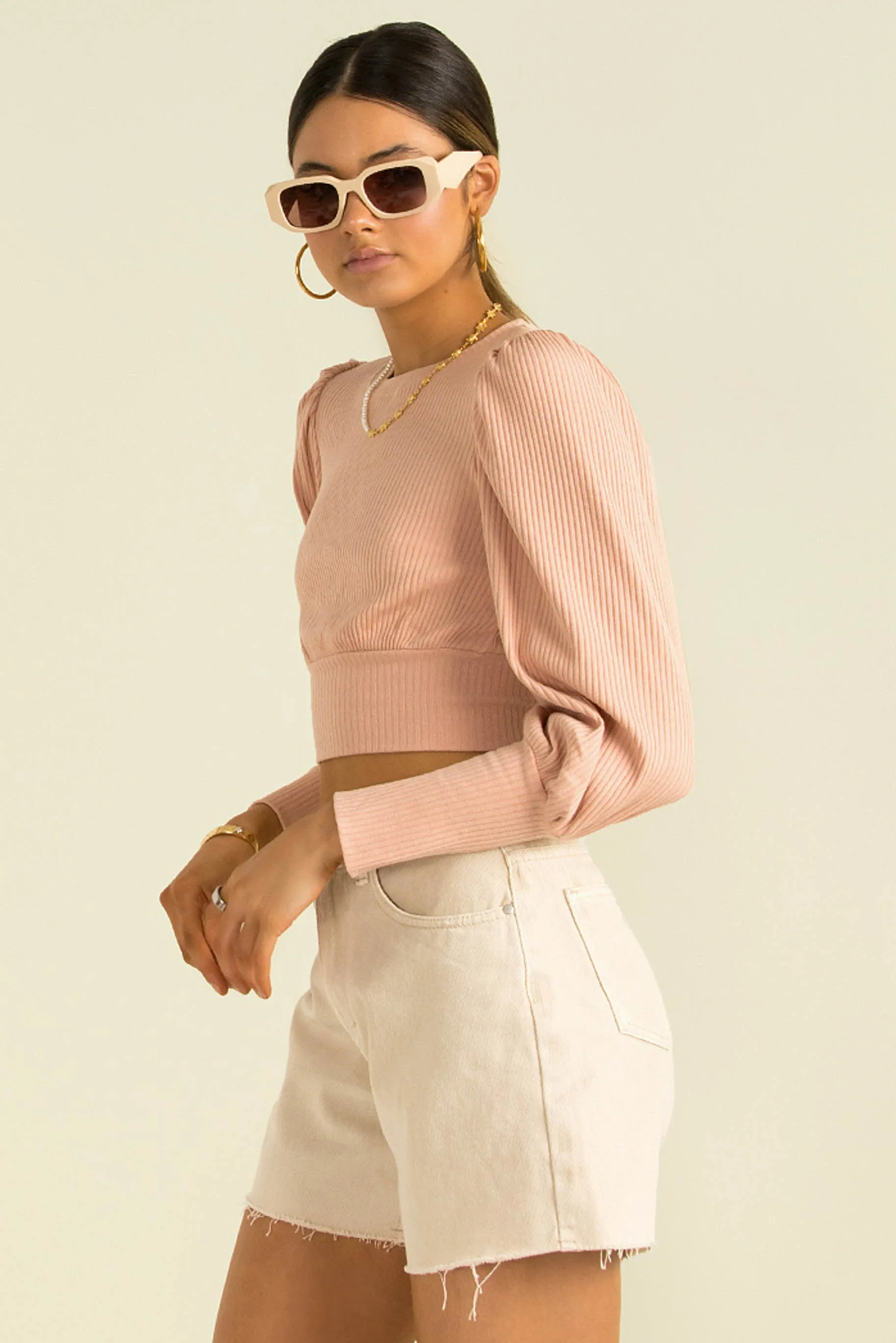 Albie Top / Dusty Pink