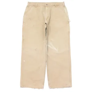 Carhartt Carpenter Beige Work Trousers