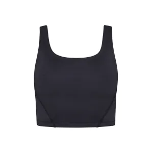 Energetiks Tori Crop Singlet | Black (Adult)