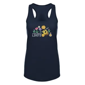 Minecraft Craft Without Limits Women's Racerback Tank Top