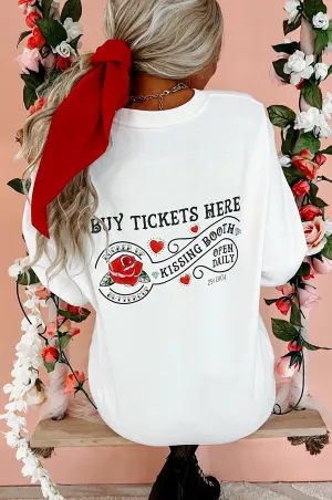 "Pucker Up" Double-Sided Graphic Multiple Shirt Options (White) - Print On Demand