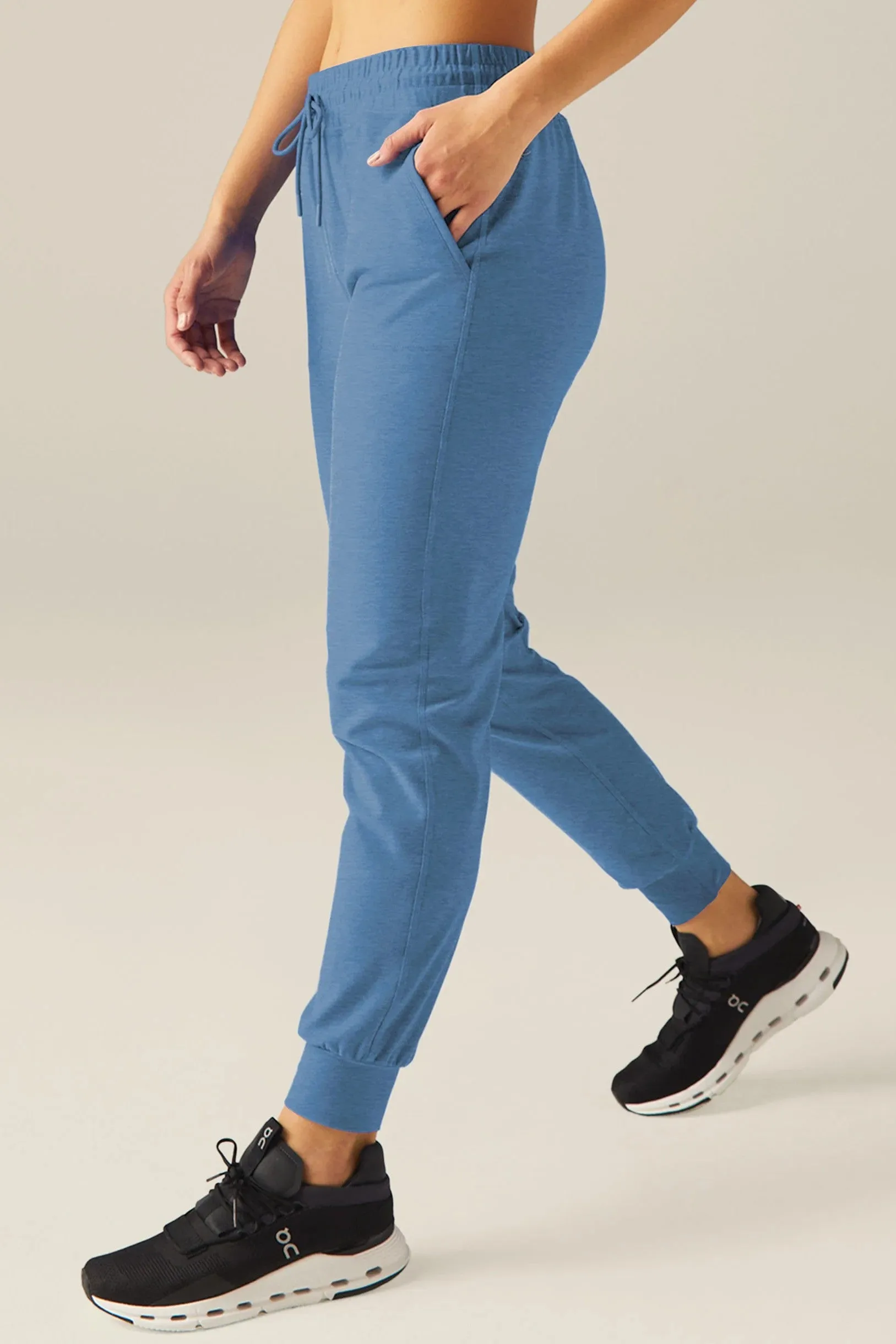 Spacedye Commuter Midi Jogger - Sky Blue