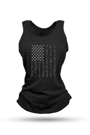 Women's Racerback Tank - The Pledge